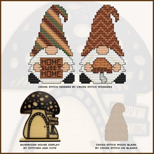 (image for) Little Gnome Series - Home Sweet Home N' Mushroom